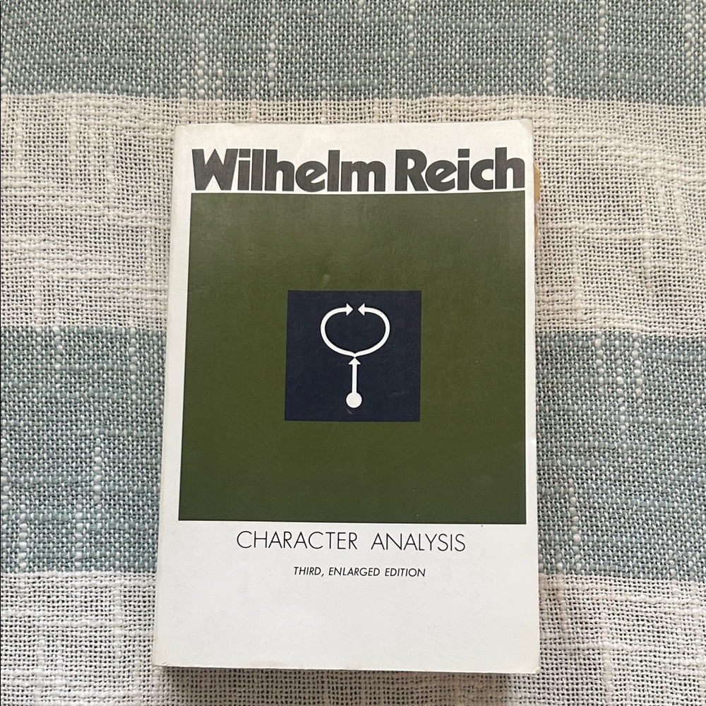 Wilhelm Reich Character Analysis Book